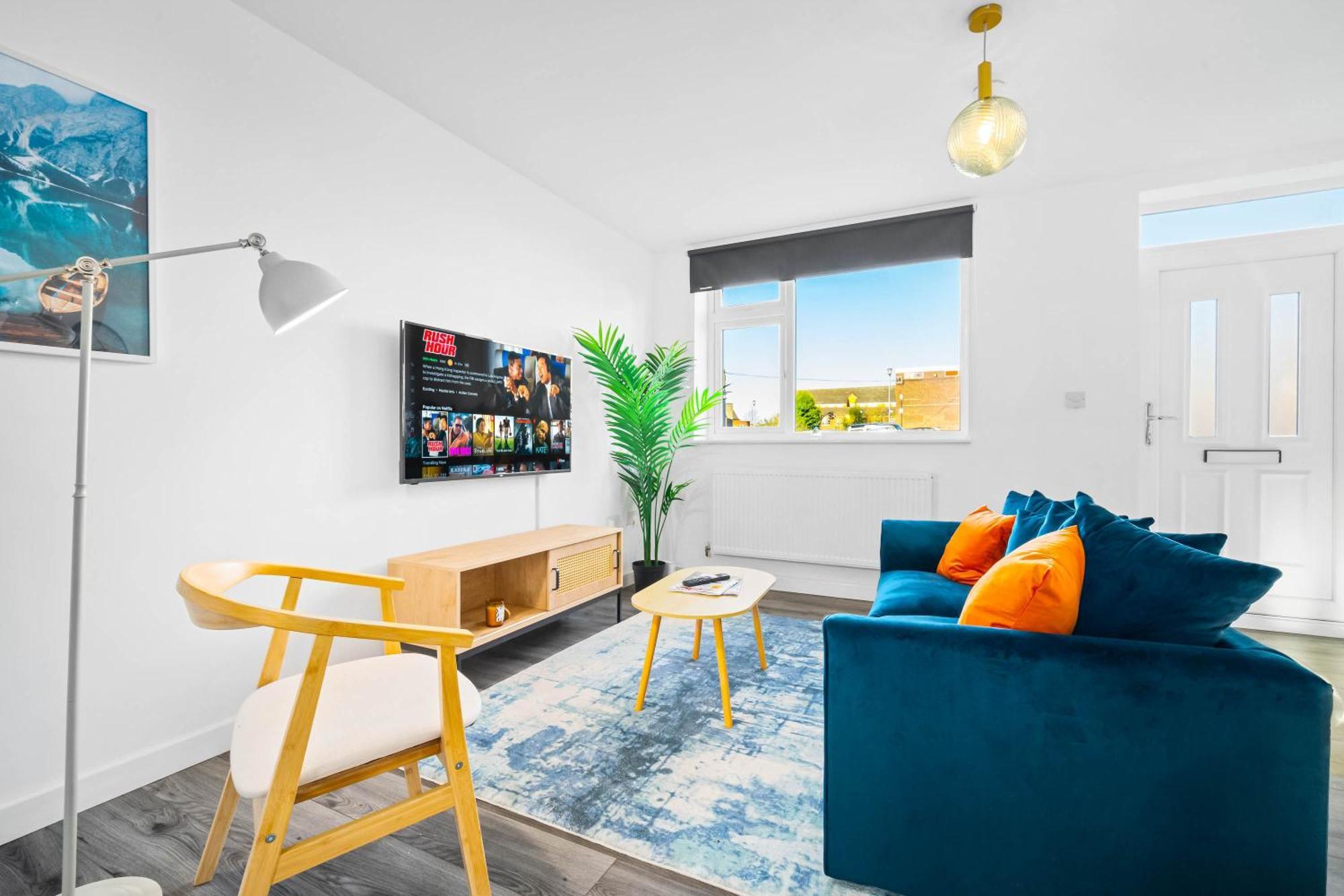 Modern Apartment - Cradley Heath - Top Rated - Netflix - Wifi - 1Mh Smethwick Εξωτερικό φωτογραφία
